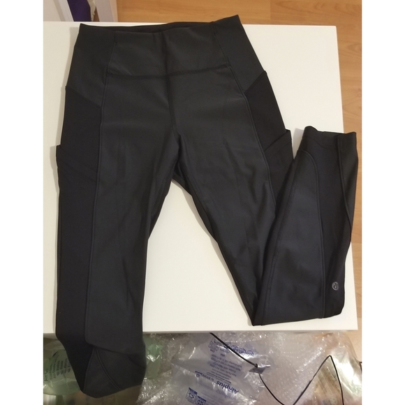Lululemon fleece lined leggings - Picture 2 of 4